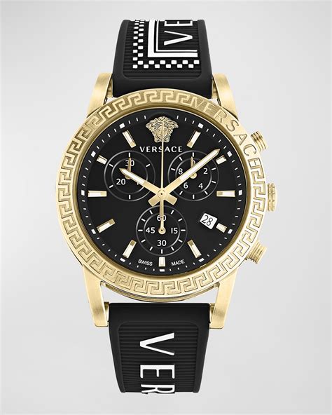 orologio versace circle|versace chrono watches.